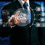 Interakcja człowieka z sztuczną inteligencją proces mózgu generatywny AI UUID